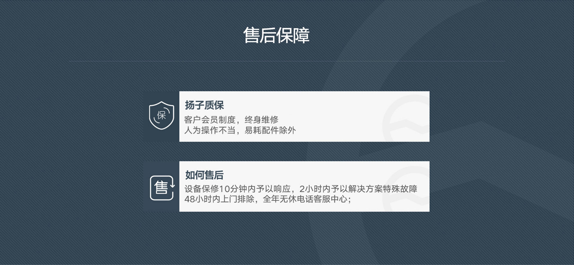 售后服務